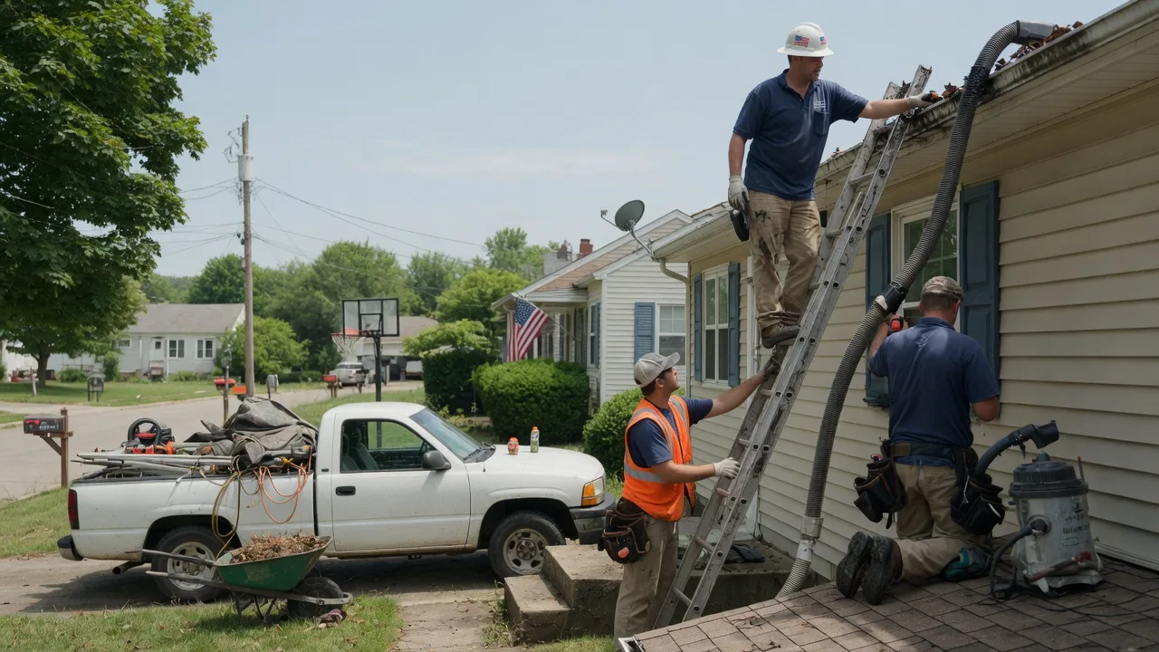 Gutter Installation in Helmsburg, IN near me
